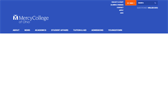 Desktop Screenshot of mercycollege.edu