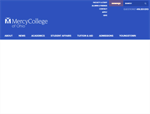 Tablet Screenshot of mercycollege.edu